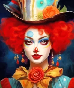 Female Mime Art 5D Diamond Painting