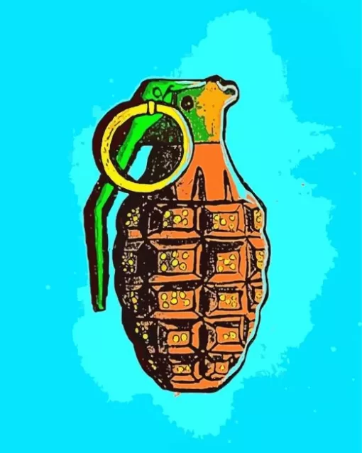 Grenade Art 5D Diamond Painting