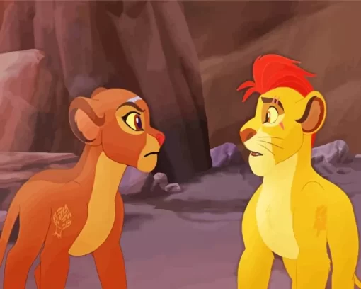 Kion Lion Guard 5D Diamond Painting