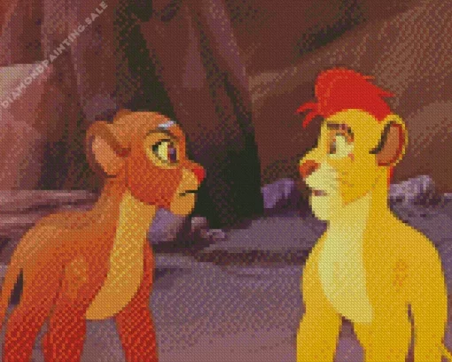 Kion Lion Guard 5D Diamond Painting