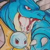 Squirtle And Blastoise 5D Diamond Painting