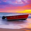 Sunset Boat 5D Diamond Painting