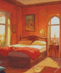 Vintage Bedroom 5D Diamond Painting