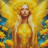 Golden Blond Fairy 5D Diamond Painting