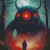 Creepy Evil Monster 5D Diamond Painting