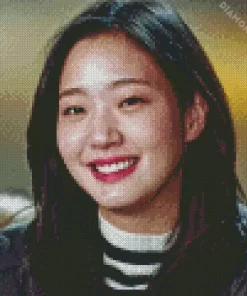 Cute Ji Eun Tak 5D Diamond Painting