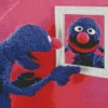 Cute Grover 5D Diamond Painting