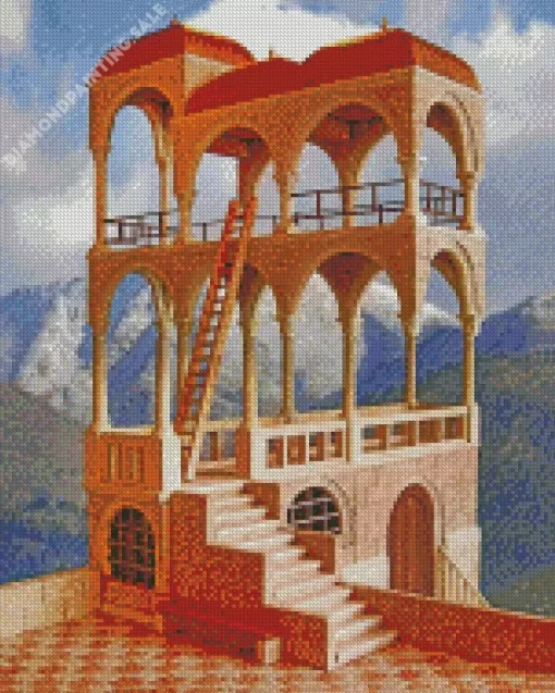 Escher Belvedere 5D Diamond Painting