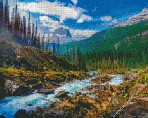 Everglade Mountains 5D Diamond Painting