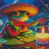 Frog Chilling Art 5D Diamond Painting