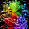 Groot Dj Art 5D Diamond Painting