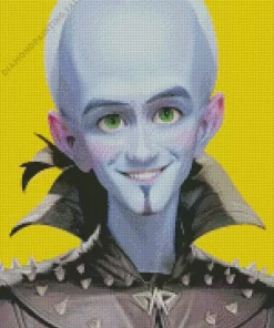 Megamind Face 5D Diamond Painting