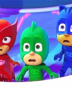 Pj Masks Animation 5D Diamond Painting