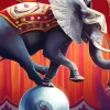 Aesthetic Elephant Balancing 5D Diamond Painting