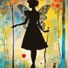 Aesthetic Fairy Silhouette 5D Diamond Painting