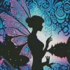 Aesthetic Fairy Silhouette 5D Diamond Painting