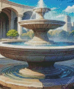 Aesthetic Fountain Art 5D Diamond Painting