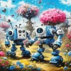 Aesthetic Robots 5D Diamond Painting