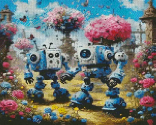 Aesthetic Robots 5D Diamond Painting