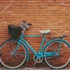 Blue Bike 5D Diamond Painting