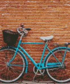 Blue Bike 5D Diamond Painting