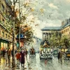 Boulevard De La Madeleine 5D Diamond Painting