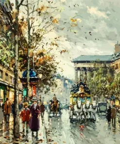 Boulevard De La Madeleine 5D Diamond Painting