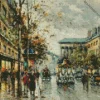 Boulevard De La Madeleine 5D Diamond Painting