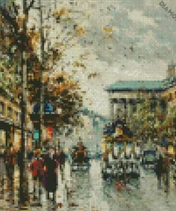 Boulevard De La Madeleine 5D Diamond Painting