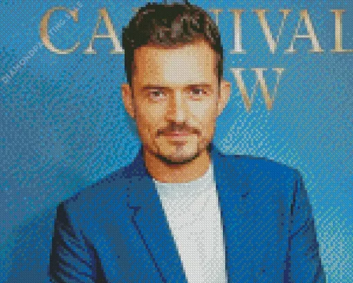 Orlando Bloom Actor 5D Diamond Painting