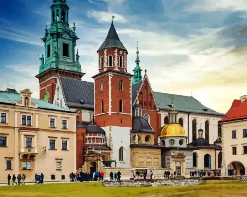 Warsaw Poland 5D Diamond Painting