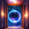 Aesthetic Fantastic Door Art 5D Diamond Painting