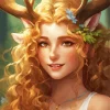 Aesthetic Fantasy Antler Art 5D Diamond Painting