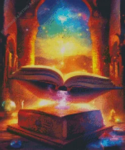 Aesthetic Fantasy Book 5D Diamond Painting