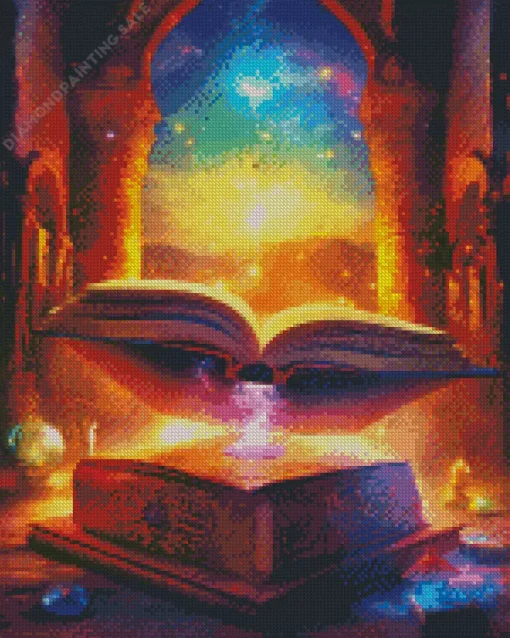 Aesthetic Fantasy Book 5D Diamond Painting