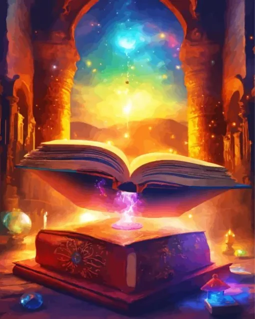 Aesthetic Fantasy Book 5D Diamond Painting