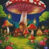 Aesthetic Fantasy Mushroom 5D Diamond Painting