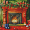 Aesthetic Fireplace Romantic 5D Diamond Painting