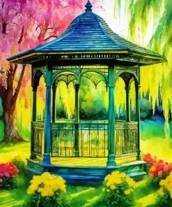 Aesthetic Gazebo Art 5D Diamond Painting