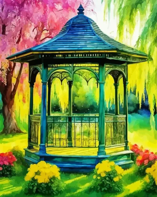 Aesthetic Gazebo Art 5D Diamond Painting