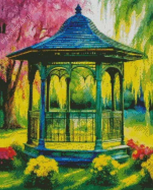 Aesthetic Gazebo Art 5D Diamond Painting