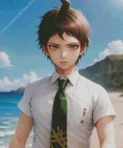 Aesthetic Hajime Hinata 5D Diamond Painting