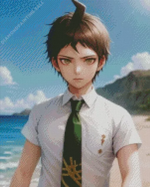 Aesthetic Hajime Hinata 5D Diamond Painting