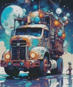 Aesthetic Truck Art 5D Diamond Painting