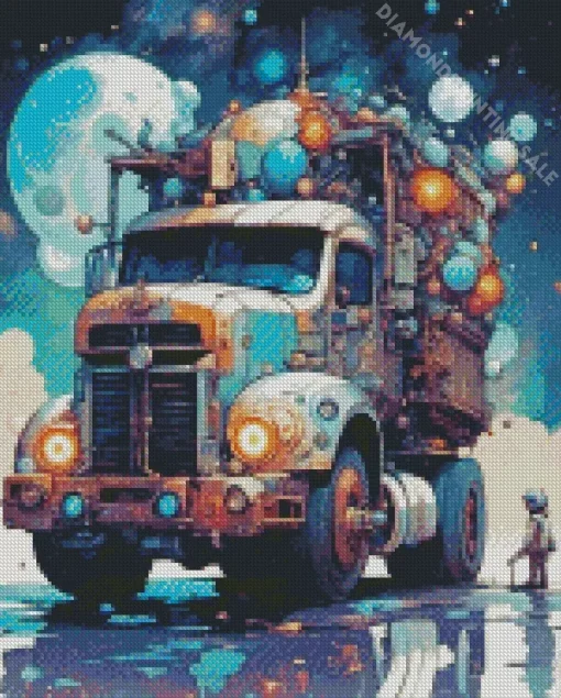 Aesthetic Truck Art 5D Diamond Painting