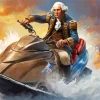 Aesthetic Washington Crossing The Delaware 5D Diamond Painting