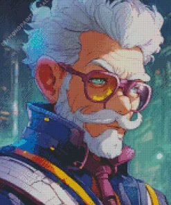 Badass Old Man 5D Diamond Painting