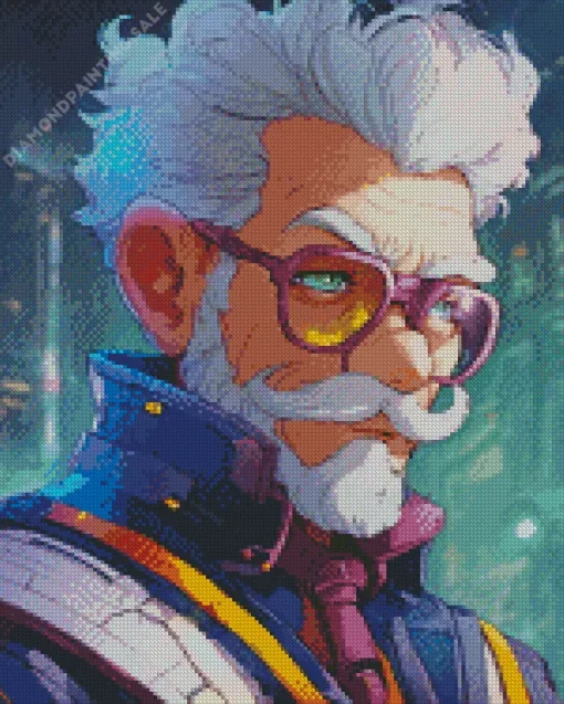 Badass Old Man 5D Diamond Painting