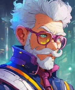 Badass Old Man 5D Diamond Painting