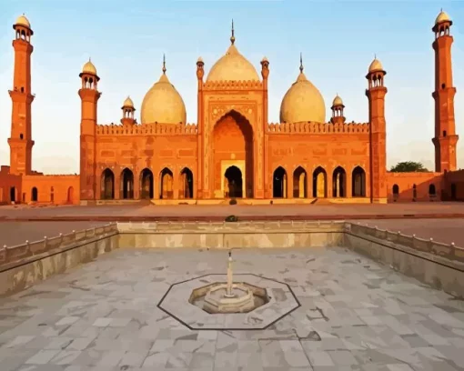 Badshahi Mosque 5D Diamond Painting